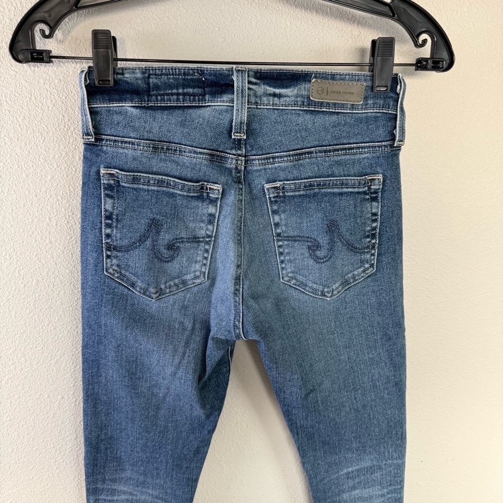 AG Farrah Ankle High Rise Skinny Jeans 16 Years Lithium Denim Casual Women’s 23 - Picture 10 of 12